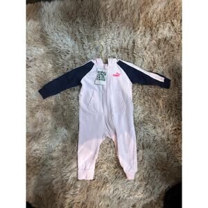 Puma Baby Girl Track Romper SZ 12 Mnths